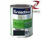 Farba olejna do drewna i metalu Czarny MAT 1l. Śnieżka